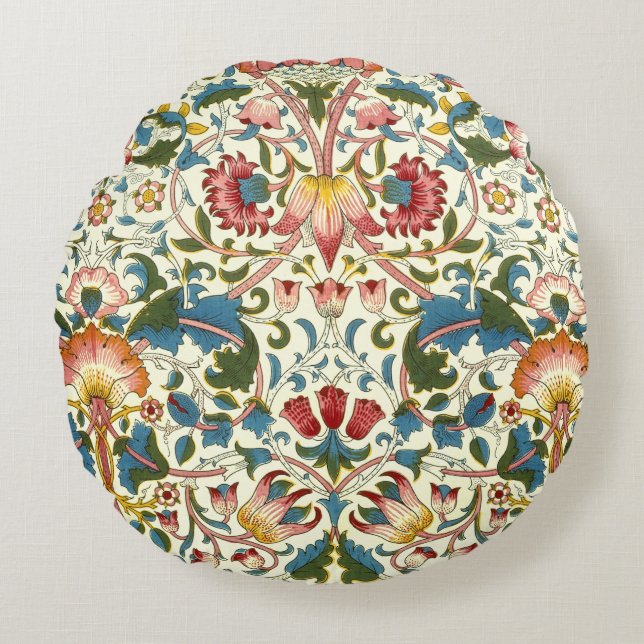 Ronds Coussins botaniques vintages de conception de (Devant)