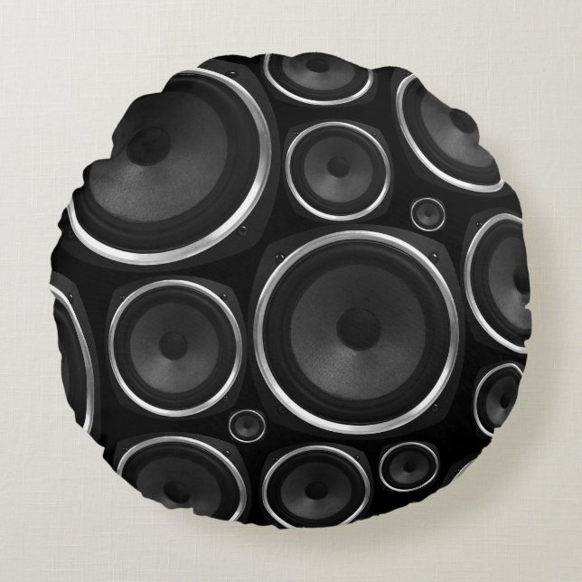 Ronds Coussins de conférenciers pour l'audiophile (Devant)