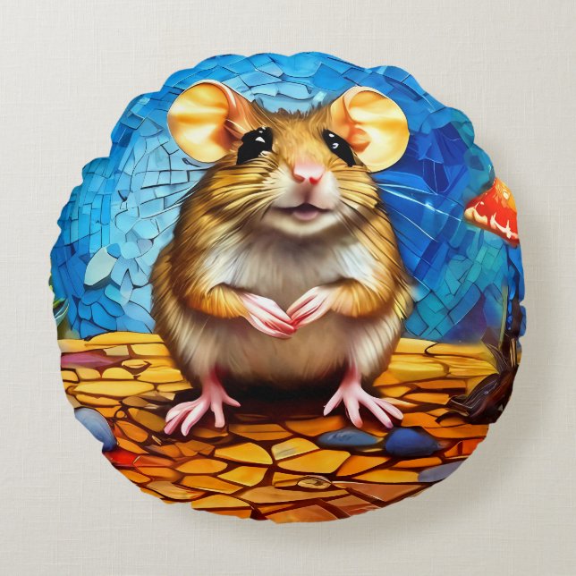 Ronds Coussins et coussins en mosaïque (Devant)