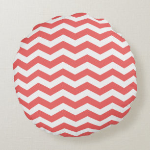 Ronds Coussins Motifs de Cayenne Chevron