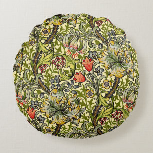 Ronds Coussins Motifs de Morris Golden Lily