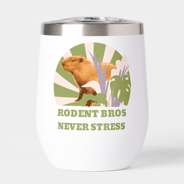 Rongeurs Frères Ne Stressez Jamais Capybara (Avant)