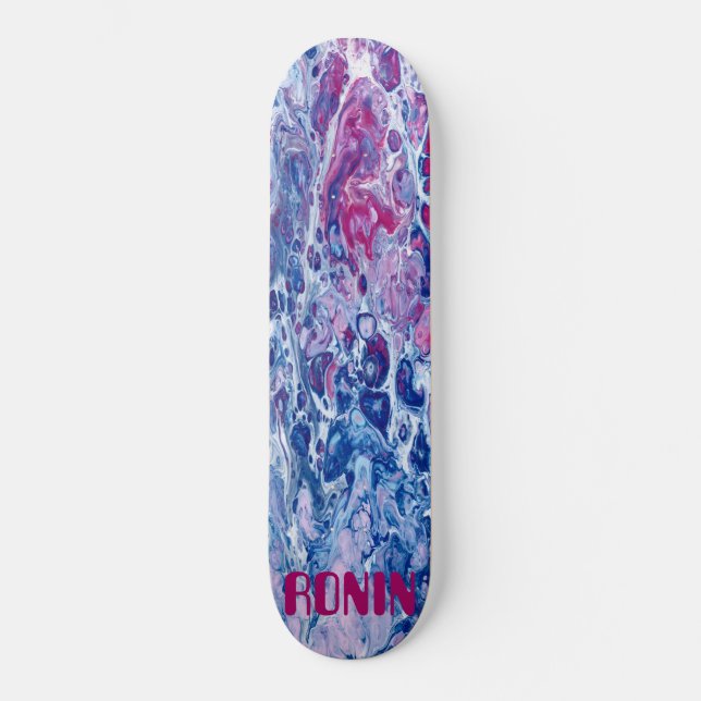 RONIN Ocean Side California Cool Skateboard Deck (Recto)