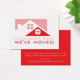 Rooftop rouge, Carte de changement d'adresse