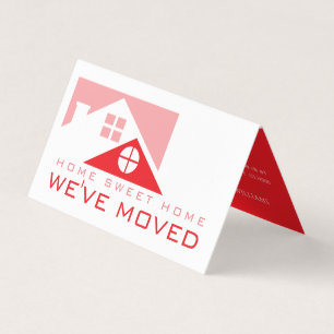 Rooftop rouge, Carte de changement d'adresse