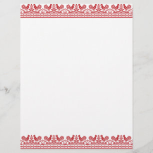 Rooster cross-stitch