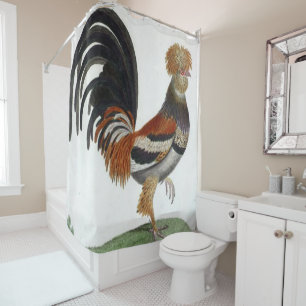 Rooster de rideau de douche