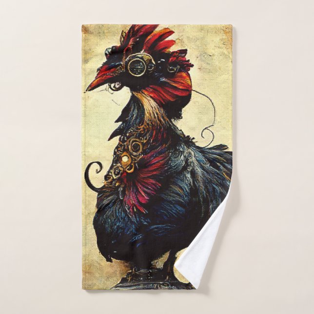 Rooster Golf vintage (Serviette à main)
