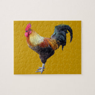 Rooster Plain Puzzle (2) sizes