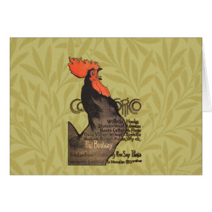 Rooster Steinlen Cocorico