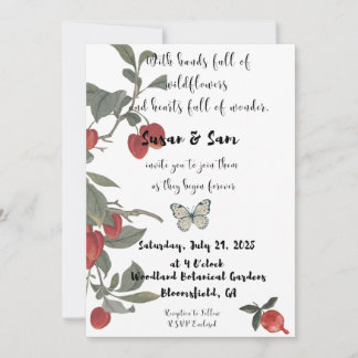 Rooted in Love Collection Wedding Invitation