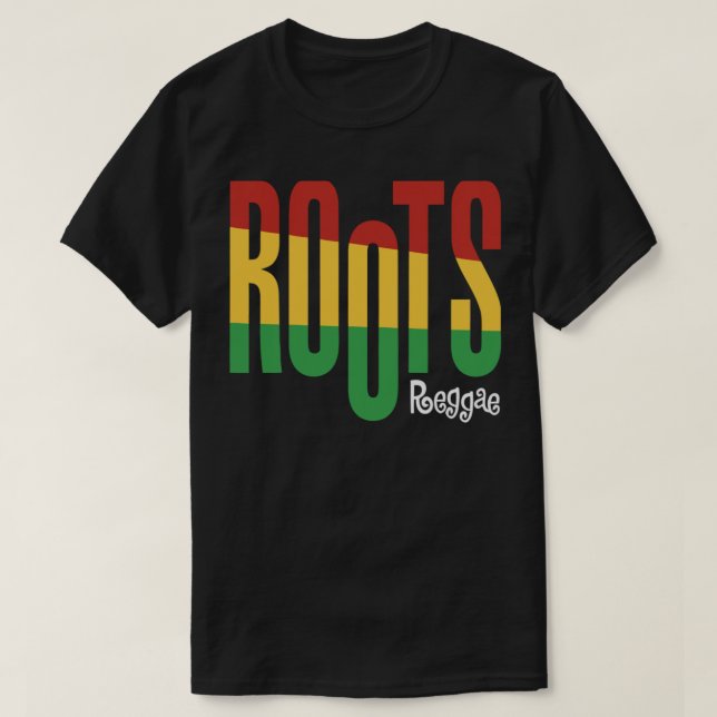 Roots Rock Reggae Classique T-shirt (Design devant)