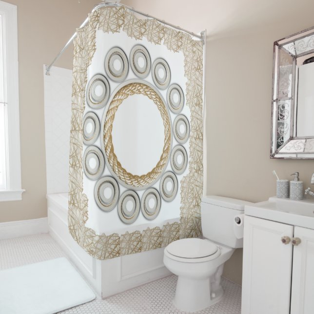 Rope Douche rideau (En situation)