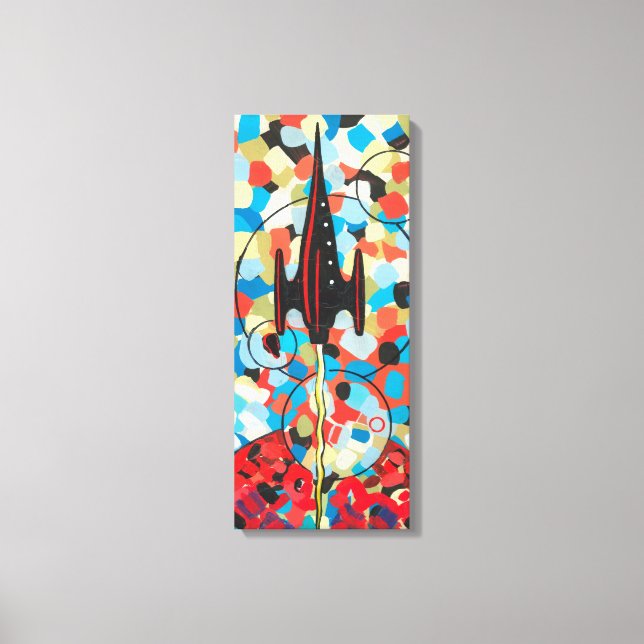 Roquette no 92 - Impression de toile (Recto)