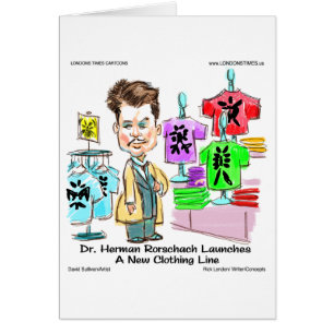 Rorschach Marques Drôle Cadeaux, Mugs Tee - shirt 