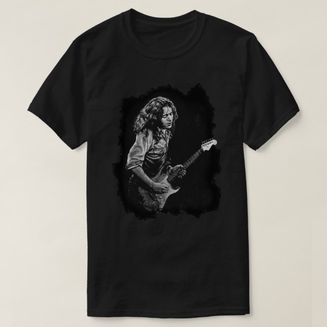 Rory Gallagher dessin T-shirt classique (Design devant)