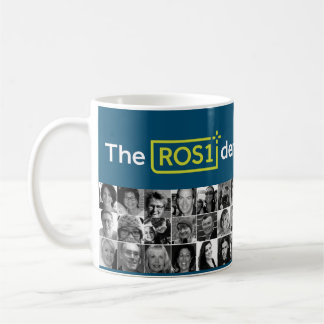 ROS1ders Mug blanc/Turquoise avec photos Conceptio