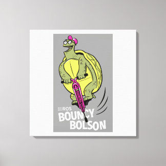 ROS Bouncy Bolson sur toile enrobée