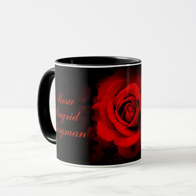 Rosa Ingrid Bergman：Combo Mug (Devant gauche)