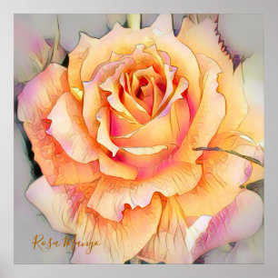 Rosa“Manyo” [Value Poster Paper]