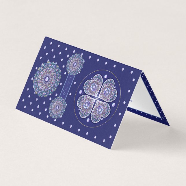 Rosace bleue (Front)