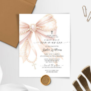 Rosaire à petit prix Invitation pour la Première C