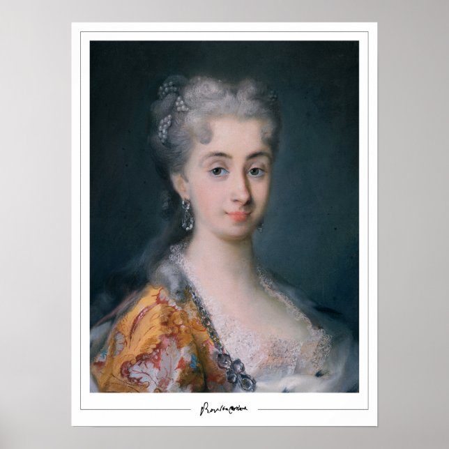 Rosalba Carriera Zedign Affiche d'art #14 (Devant)