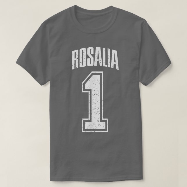 Rosalia Supporter Numéro 1 T-shirt du plus grand v (Design devant)