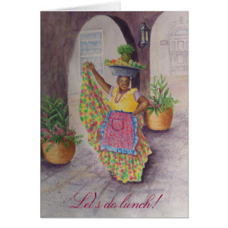 Rosalita nous a laissés faire le déjeuner ! Carte