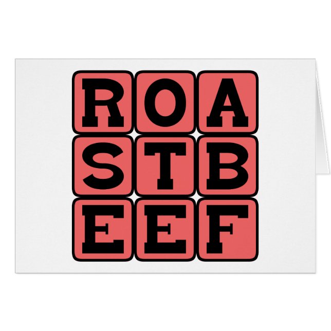 Rosbif, viande pour sandwich (Devant horizontal)