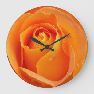 Rose 1 Horloges murales et options numériques