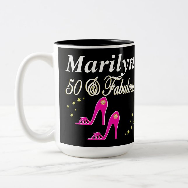 ROSE 50 & MUG PERSONNALISÉ FABULE (Gauche)