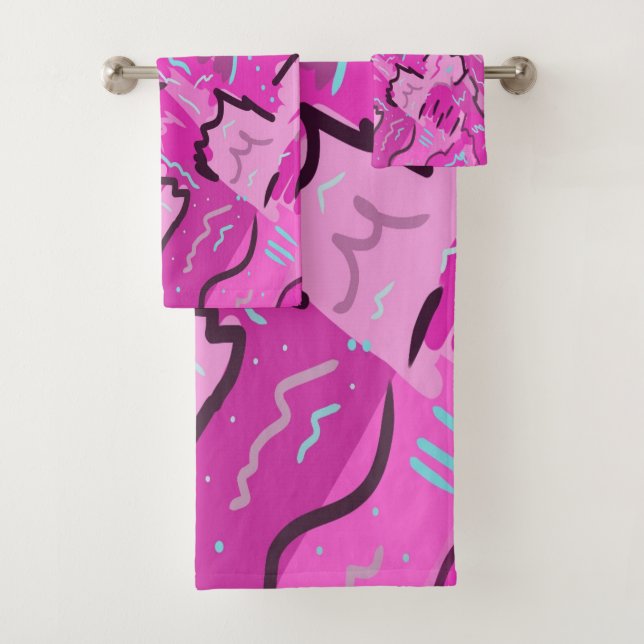 Rose! Amusant avec l'art Abstrait (En situation)