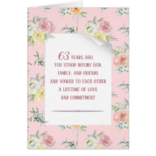 Rose aquarelle 63e anniversaire