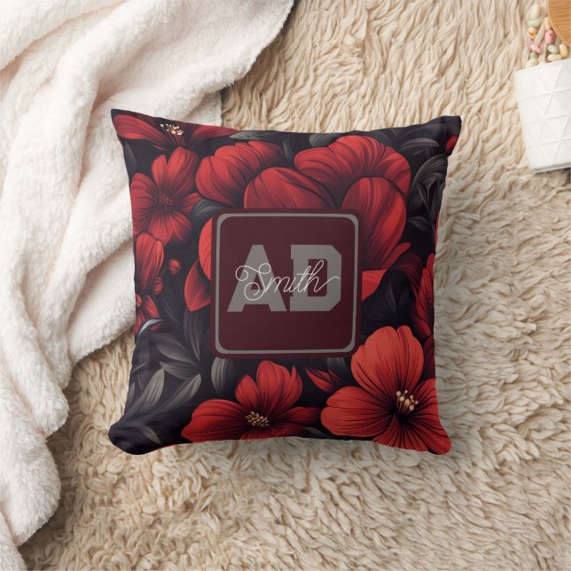 Rose artistique branché Keepsaké Coussin (Couverture)