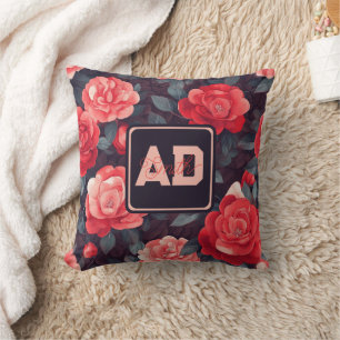 Rose artistique mignon Keepsaké Coussin