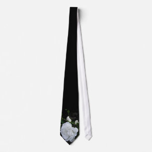 Rose blanche neige - Cravate officielle