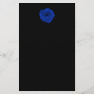 Rose bleu, Arrière - plan noir.
