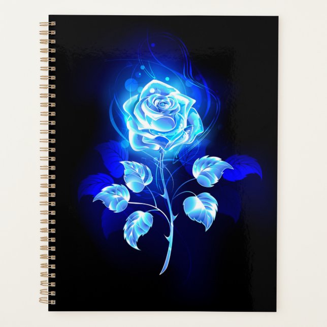 Rose bleu brûlant (Devant)
