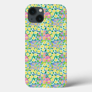rose, bleu, jaune Primroses iPhone 6 Coque Xtreme