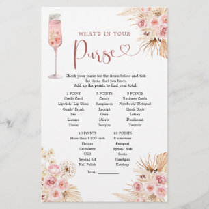 Rose Boho rose Soiree Fête des mariées Jeu de bour