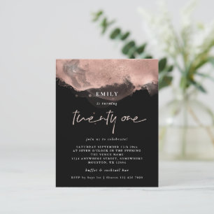 Rose Budget Gold Parties scintillant Encre 21ème p