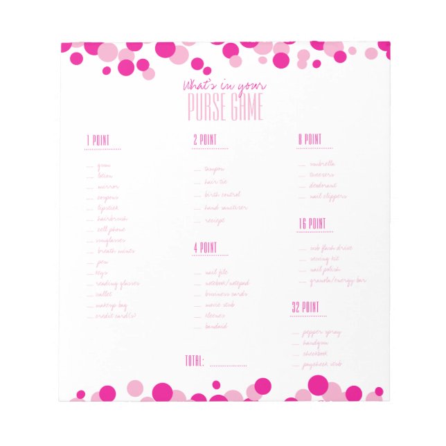 Rose Carnet de jeu de mariage "Qu'est-ce qu'il y a (Devant)