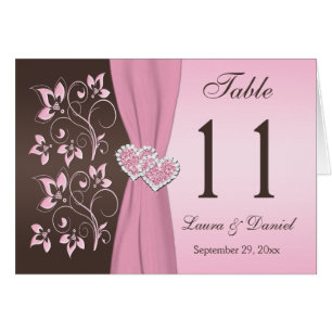 Rose, carte jointive florale de nombre de Tableau
