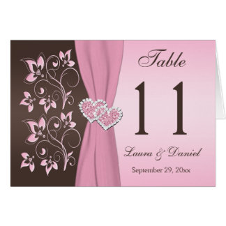 Rose, carte jointive florale de nombre de Tableau