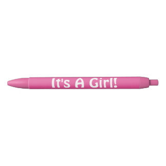 Rose C'est une fille Hand Out Stylos