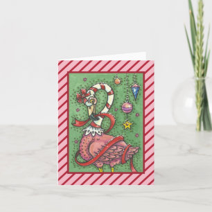 ROSE CHAUDE PÈRE NOËL FLAMANT ROSE NOËL CARTE DE R