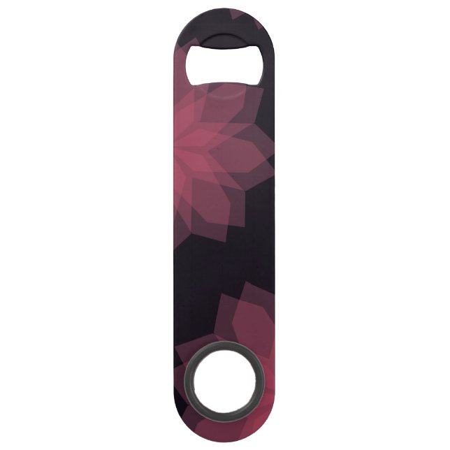 Rose, cool, tendance, abstraction de fleurs modern (Devant)