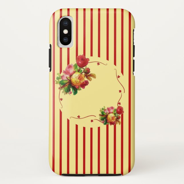 Rose Coque-Mate Tough iPhone X Coque (Dos)