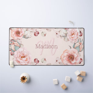 Rose d'aquarelle Wreath personnalisée Rose
